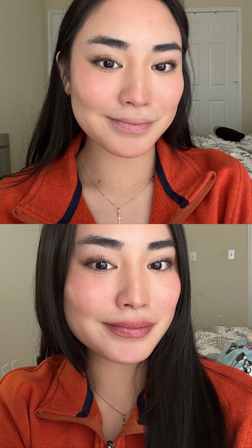 Customer photo review of Long Lasting Lip Plumper